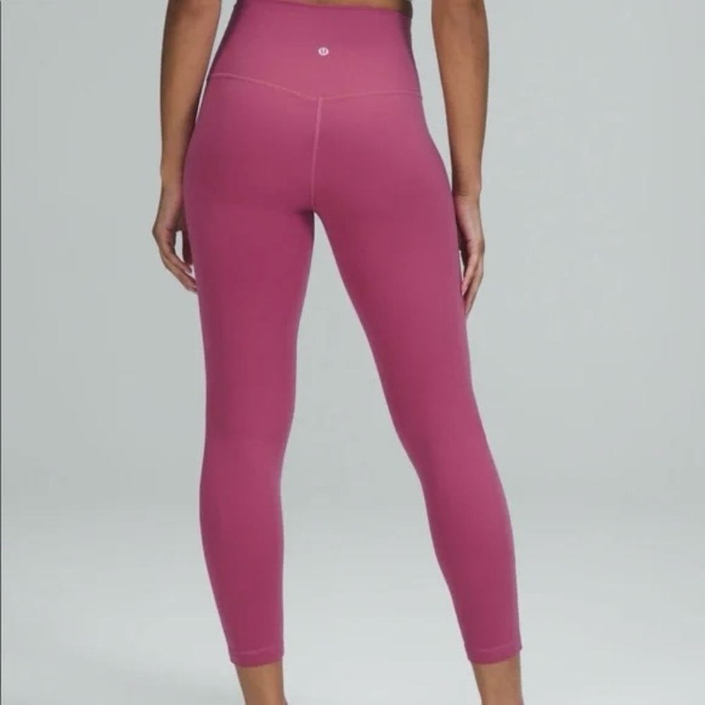 Lululemon Berry 25” Leggings Size 10